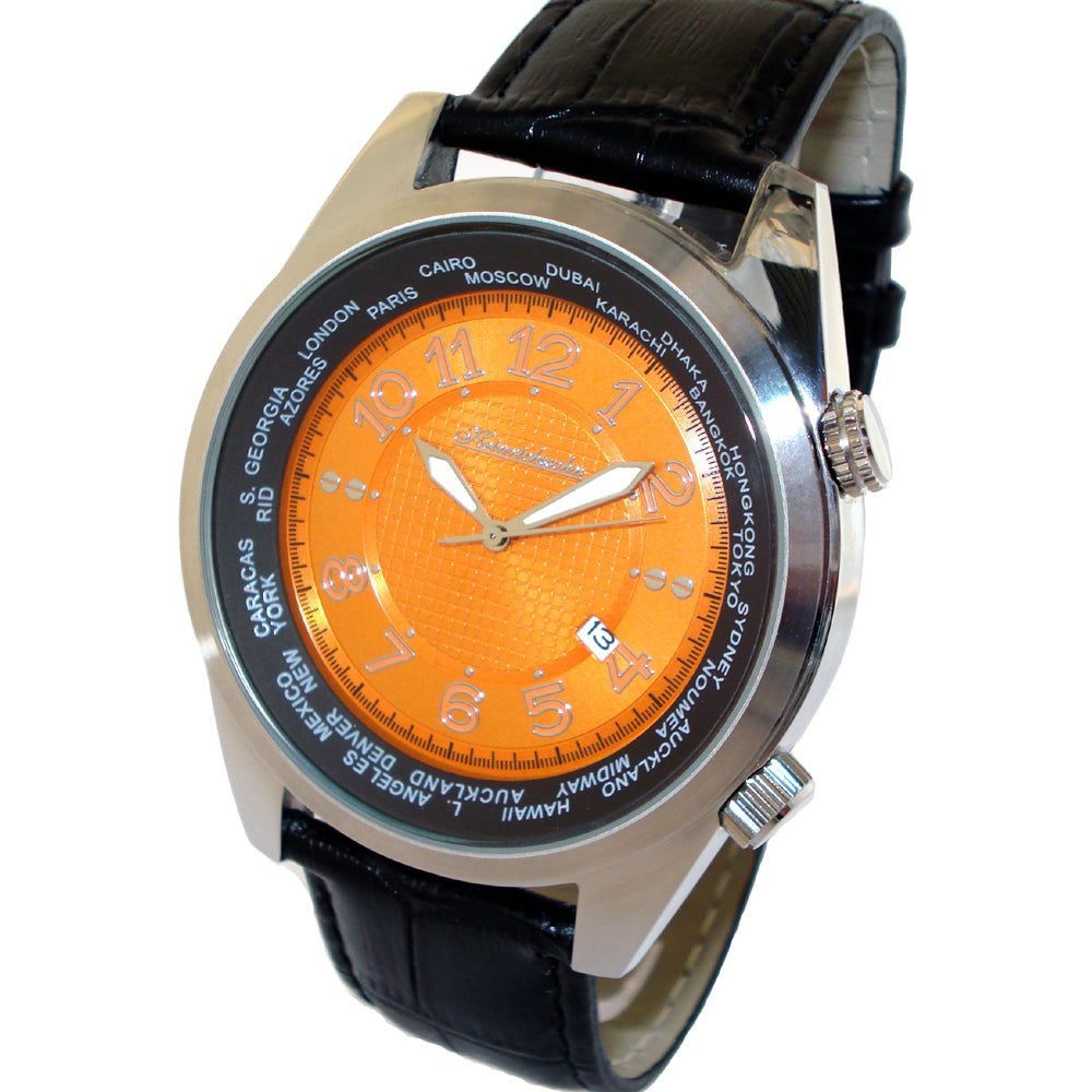 HEINRICHSSOHN Danzig Orange HS1003O Zegarek męski