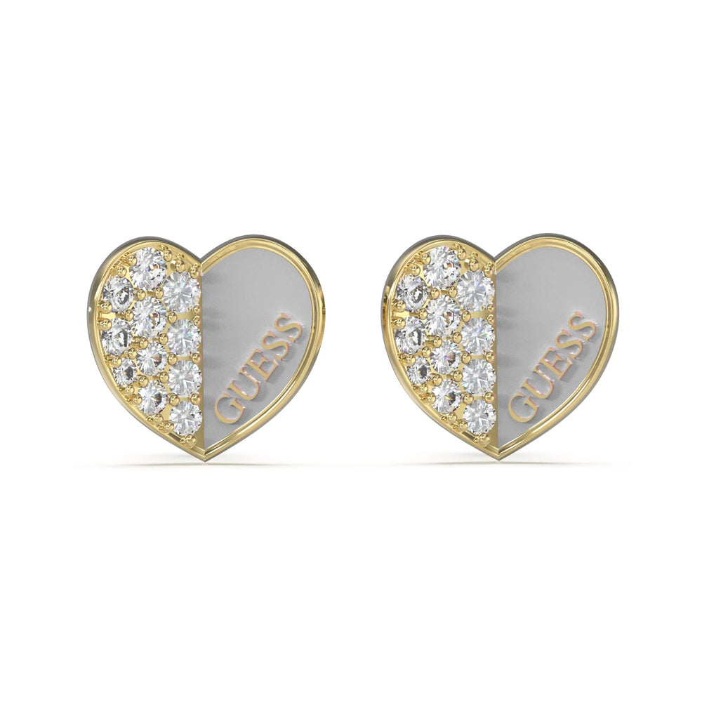 Kolczyki damskie Guess JUBE03048JWYGWHTU